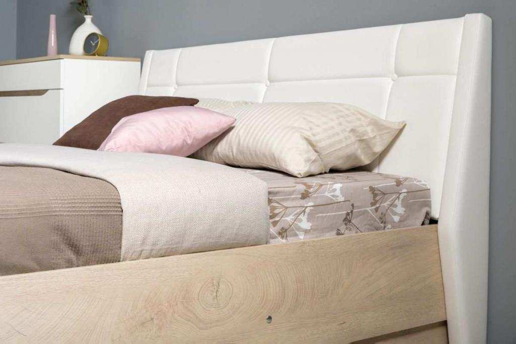 Модульная спальня Муссон Белый/Дуб Эндгрейн